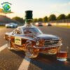 1965 Ford Mustang Whiskey Bottle