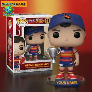 Adelaide Crows AFL Funko Pops Figure and Acrylic Plaque