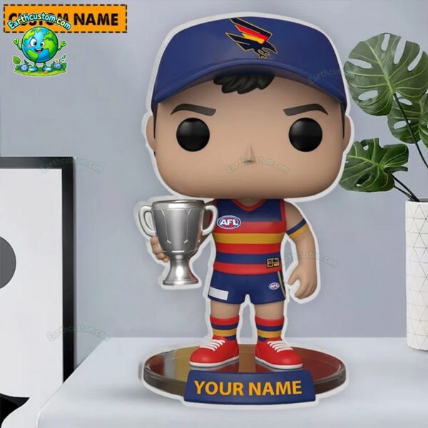 Adelaide Crows AFL Funko Pops Figure and Acrylic Plaque