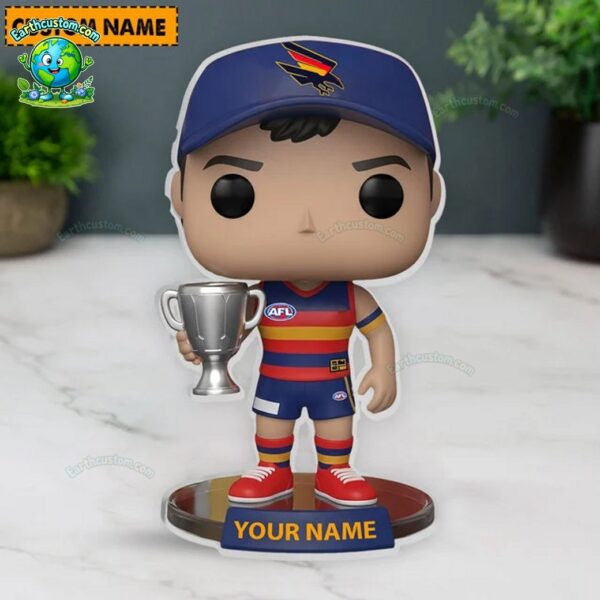 Adelaide Crows AFL Funko Pops Figure and Acrylic Plaque