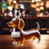 Dachshund Dog Whiskey Bottle
