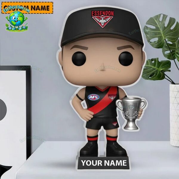 Essendon AFL Funko Pops Figure and Acrylic Plaque