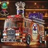 Fire Truck Whiskey Bottle