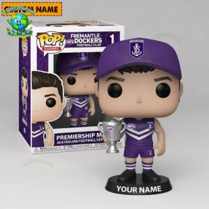 Fremantle Dockers AFL Funko Pops Figure and Acrylic Plaque