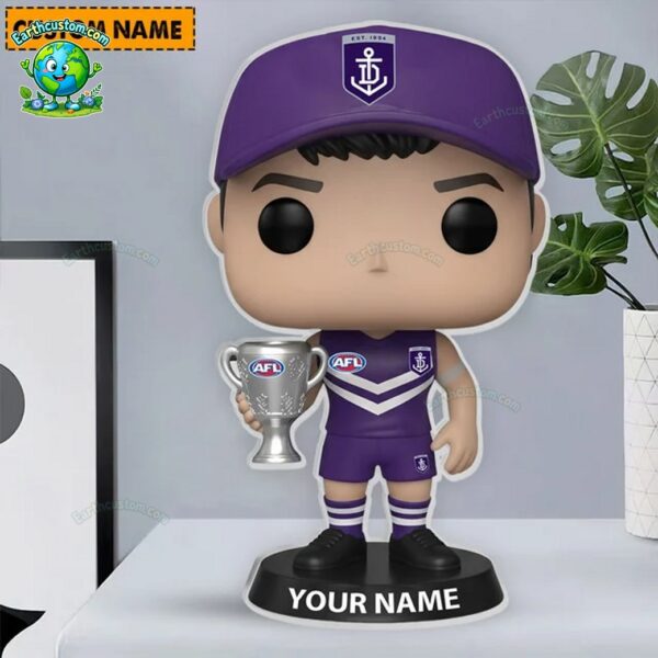 Fremantle Dockers AFL Funko Pops Figure and Acrylic Plaque