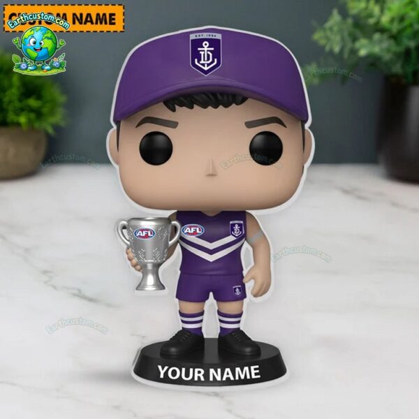 Fremantle Dockers AFL Funko Pops Figure and Acrylic Plaque