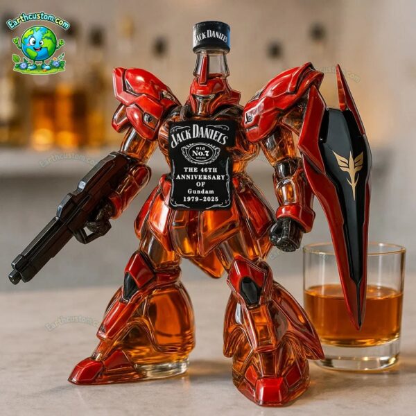 Gundam 46th Anniversary Whiskey Bottle