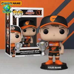 GWS Giants AFL Funko Pops Figure and Acrylic Plaque