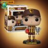 Melbourne Demons AFL Funko Pops Figure and Acrylic Plaque