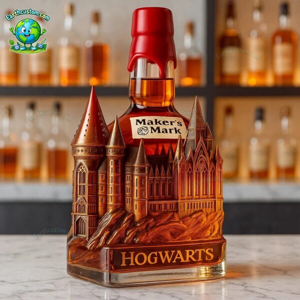 Hogwarts Castle Whiskey Bottle