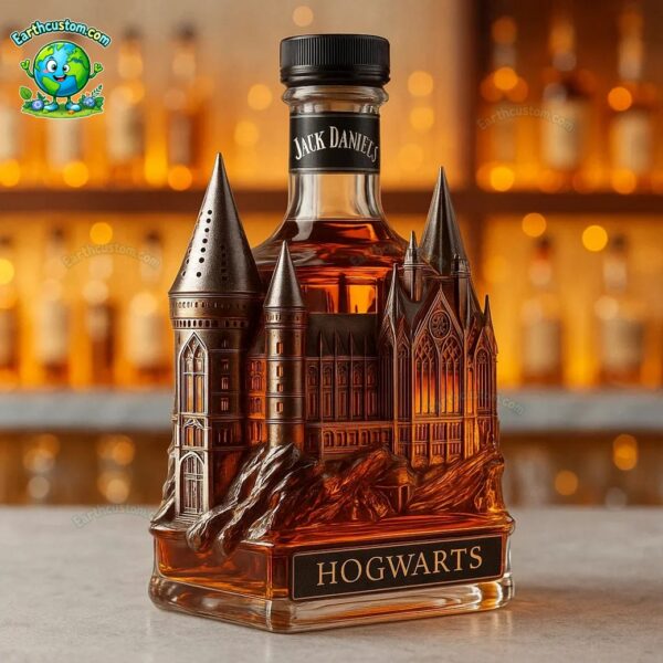 Hogwarts Castle Whiskey Bottle