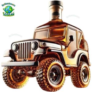 Jeep Car Whiskey Bottle