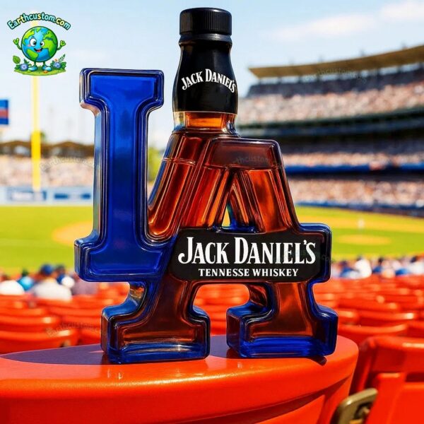 Los Angeles Dodgers Whiskey Bottle