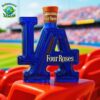 Los Angeles Dodgers Whiskey Bottle