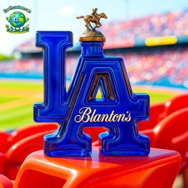 Los Angeles Dodgers Whiskey Bottle