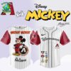 Mickey Mouse x MLB Team STRIPED Baseball Jersey