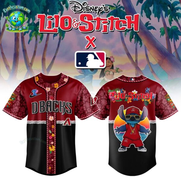 MLB Team Lilo & Stitch Disney 2025 Baseball Jersey