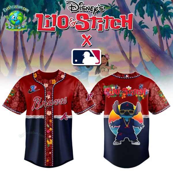 MLB Team Lilo & Stitch Disney 2025 Baseball Jersey
