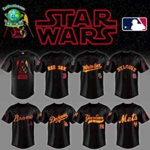 MLB Team Star Wars Darth Vader Baseball Jersey