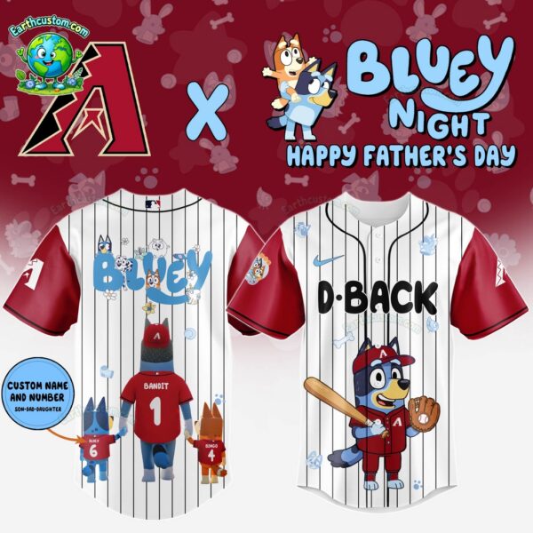 MLB Team x Bluey Night Father’s Day 2025 Baseball Jersey
