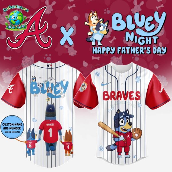 MLB Team x Bluey Night Father’s Day 2025 Baseball Jersey