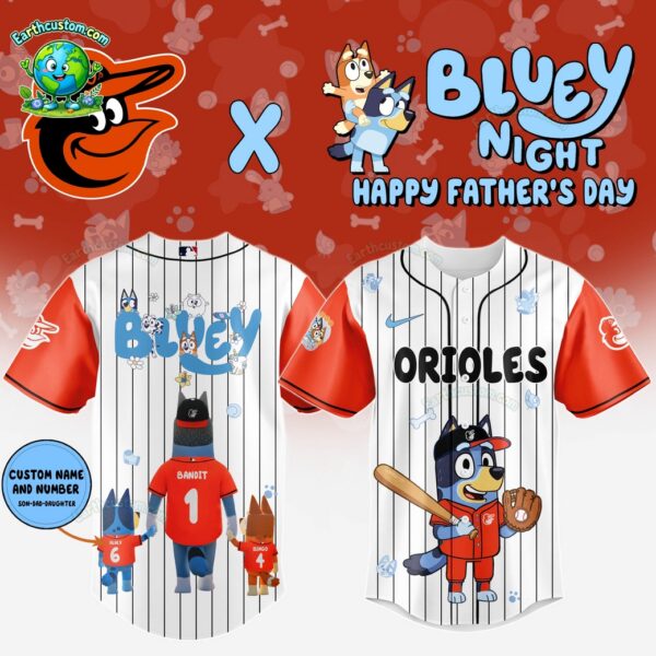 MLB Team x Bluey Night Father’s Day 2025 Baseball Jersey