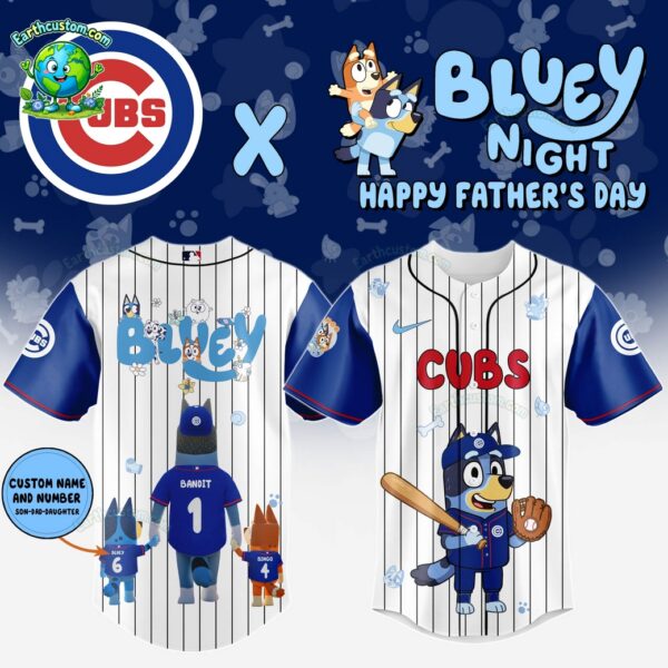 MLB Team x Bluey Night Father’s Day 2025 Baseball Jersey