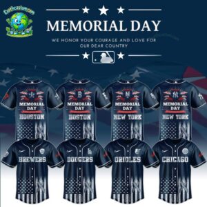 MLB Team x Memorial Day 2025 Baseball Jersey