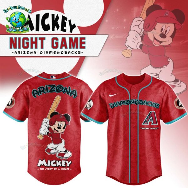 MLB Team x Mickey Night Game 2025 Baseball Jersey