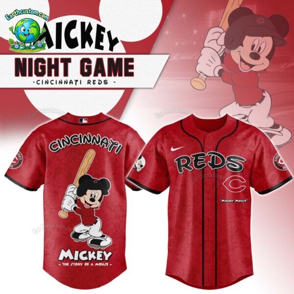 MLB Team x Mickey Night Game 2025 Baseball Jersey
