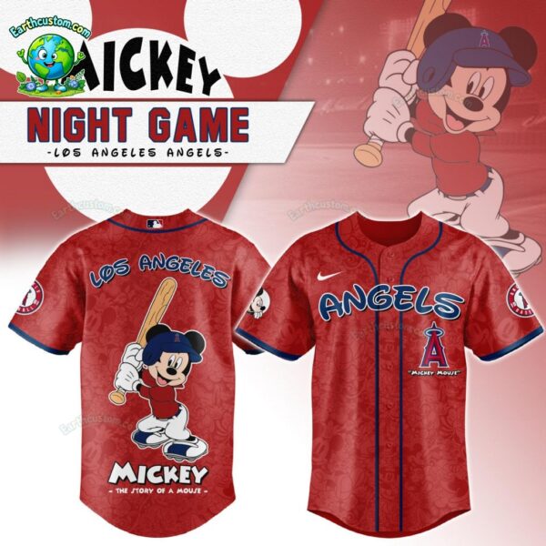 MLB Team x Mickey Night Game 2025 Baseball Jersey