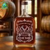 PREMIUM Car Brand Custom Whiskey Bottle