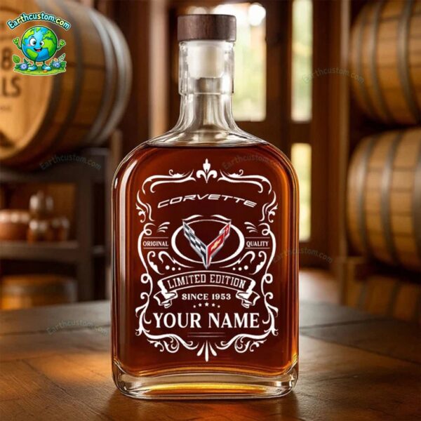 PREMIUM Car Brand Custom Whiskey Bottle