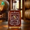 PREMIUM Car Brand Custom Whiskey Bottle