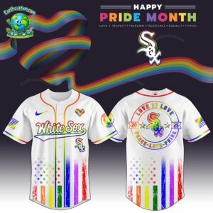 PREMIUM Chicago White Sox x Happy Pride Month White Baseball Jersey