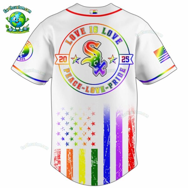 PREMIUM Chicago White Sox x Happy Pride Month White Baseball Jersey