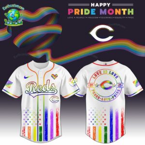 PREMIUM Cincinnati Reds x Happy Pride Month White Baseball Jersey