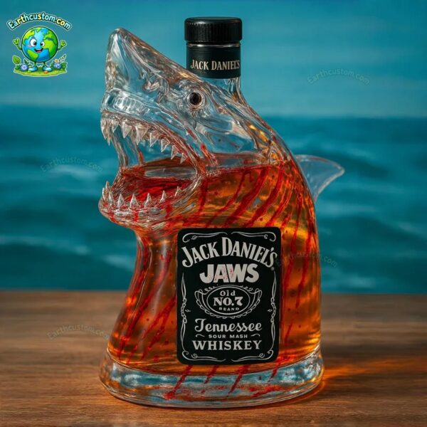 PREMIUM Jaws 50th Anniversary Jack Daniel’s Whiskey Bottle