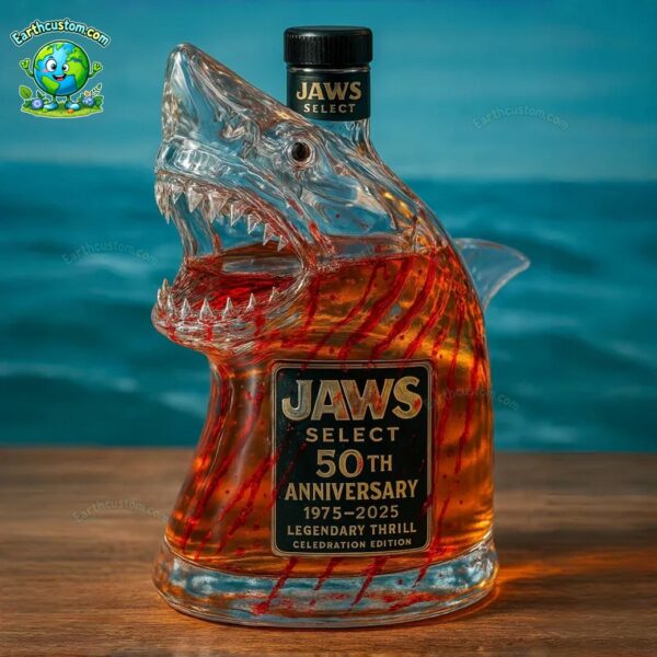 PREMIUM Jaws 50th Anniversary Jack Daniel’s Whiskey Bottle