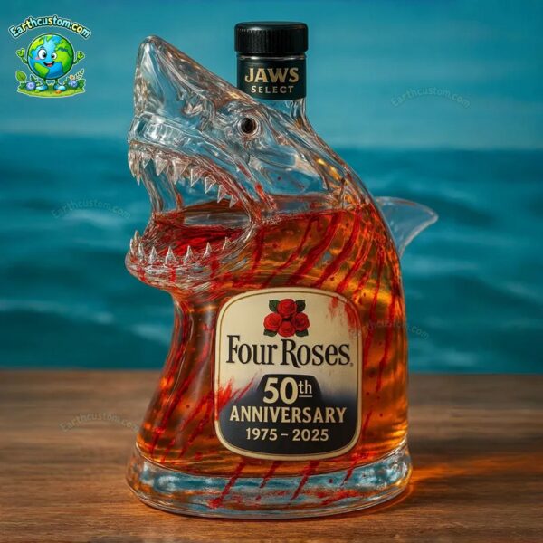 PREMIUM Jaws 50th Anniversary Jack Daniel’s Whiskey Bottle