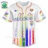 PREMIUM New York Mets x Happy Pride Month White Baseball Jersey