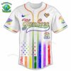 PREMIUM New York Yankees x Happy Pride Month White Baseball Jersey