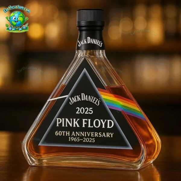 PREMIUM Pink Floyd 60th Anniversary Jack Daniel’s Bottle