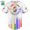 PREMIUM Seattle Mariners x Happy Pride Month White Baseball Jersey