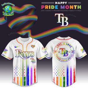 PREMIUM Tampa Bay Rays x Happy Pride Month White Baseball Jersey