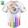 PREMIUM Tampa Bay Rays x Happy Pride Month White Baseball Jersey