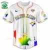 PREMIUM Toronto Blue Jays x Happy Pride Month White Baseball Jersey