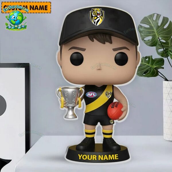 Richmond Football Club AFL Funko Pops Figure and Acrylic Plaque