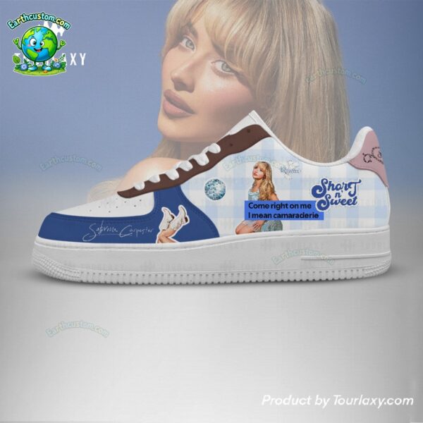 Sabrina Carpenter Bed Chem Air Force Shoes