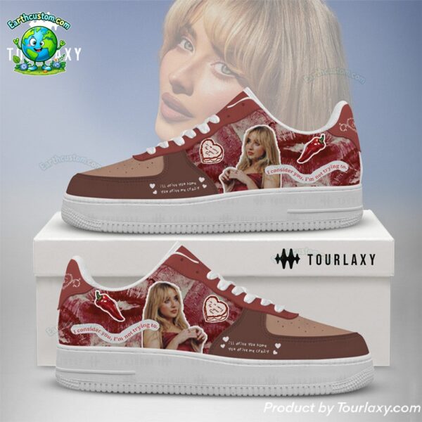 Sabrina Carpenter How Many Things Air Force 1